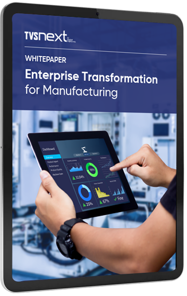 Enterprise Transformation for manufacturing mockup